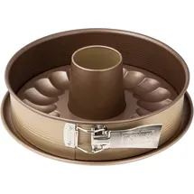 Zenker Mojave Gold Springform 26 cm mit Flach- und Rohrboden