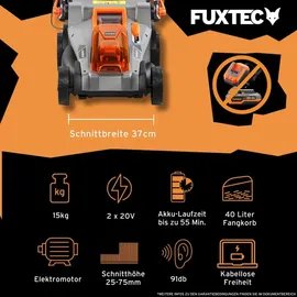 FUXTEC FX-E2RM37 ohne Akku