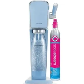 Sodastream Art blue + Kunststoffflasche + CO2-Zylinder
