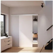 Inova Holzschiebetür rechts 90 x 215 cm weiß