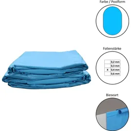 Waterman Poolfolie blau 623x360 cm