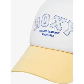 Roxy Donut Spain Trucker Cap Banana Cream Tropical Tile weiß One Size