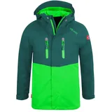 TROLLKIDS Nusfjord Jacke - Dark Green / Bright Green - 92 cm