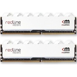 Mushkin Redline, White DIMM Kit 16GB, DDR4-3200, CL14-18-18-38 MRD4U320EJJP8GX2,