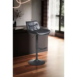 MID.YOU Barhocker 45 x 106 x 55 cm Schwarz