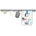 Catch-ball Infoboard Klemmleiste 50 0 cm Silber St