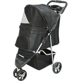 Trixie Buggy Hund und Katze 47x80x100cm schwarz