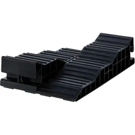 Froli Stufenkeil 2er Set 17,3 x 13 x 53 cm Schwarz