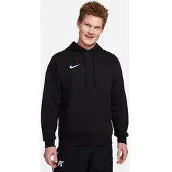 NIKE Herren Kapuzensweat Club Pullover French, BLACK/WHITE, M