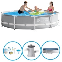 Intex Pool Prism Frame - Schwimmbad-Paket - 305x76 cm