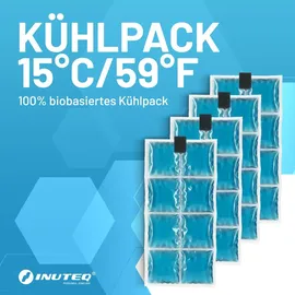 INUTEQ Biobased PCM, Kühl-Einsätze - Aqua - One Size