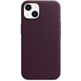 Apple iPhone 13 Leder Case mit MagSafe dunkelkirsch