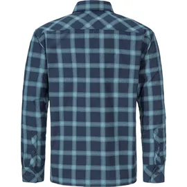 Schöffel Langarmhemd kariert Blau 50