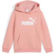 Puma Essentials No. 1 Logo Fleece Hoodie Jungen 18 pink fruit 116