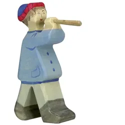 HOLZTIGER Hirte mit Flöte 2