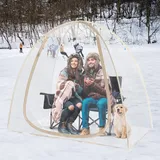 TopGold POD All Wetterfestes Sportzelt - Sofortiger Zeltunterstand - Outdoor Pop Up Bubble Zelt 540 ° Panoramablick - Regen Camping Shelter zum Beobachten von Sportveranstaltungen, Camping, Angeln,