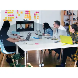 Logilink UA0378 Full HD-Webcam Klemm-Halterung, Mikrofon