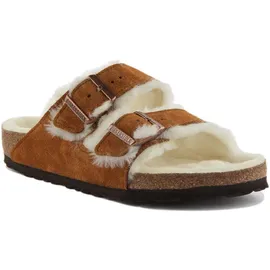 Birkenstock Arizona Lammfell Veloursleder mink 36