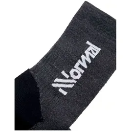 NNormal Merino Chaussettes - Gris/argent - S