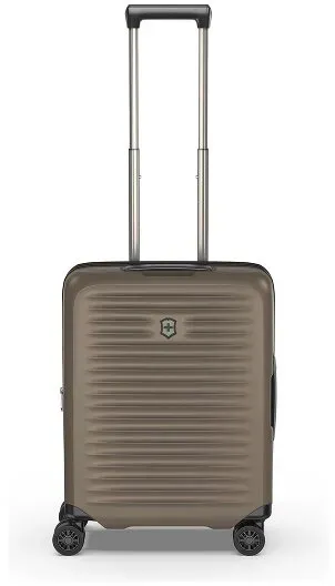 Victorinox Airox Advanced 4 Rollen Kabinentrolley S 55 cm Laptopfach mit Dehnfalte  grau