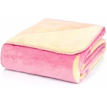Glart J2H Kuscheldecke 150 x 200 cm Roségold
