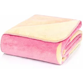 Glart J2H Kuscheldecke 150 x 200 cm Roségold