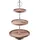 Marrakesch Orient & Mediterran Interior 3 Etagen Etagere Servierständer Akazienholz Amalie 50cm