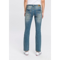 Arizona Gerade Jeans »Kontrastnähte«, Gr. 80 - K + L Gr, dirty-blue-used, , 507844-80 K + L Gr