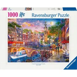 Ravensburger  12000884 Puzzle Sonnenuntergang Amsterdam 1000p 1000 Teile 1200088...