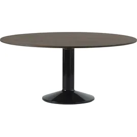 Muuto Midst Tisch, 160 cm, eiche dunkel geölt / schwarz