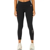 Asics Logo 7/8 Tight Women's Tights, schwarz|rosa M