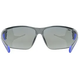 Uvex Equate Sonnenbrille Black Blue Matt/Mirror Blue