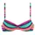 LASCANA Bügel-Bikini-Top Damen bunt-gestreift Gr.36 Cup B