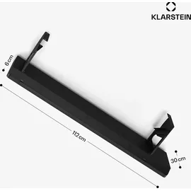 Blumfeldt Infrarot Wandheizung 2,5 kW schwarz