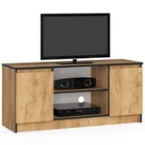 akord furniture factory OP0LRTV120CRA TV-Ständer | Entertainment-Center 2 Regale