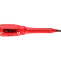 KS Tools 3/8" Bit-Stecknuss mit Schutzisolierung für Torx-Schrauben, T30,