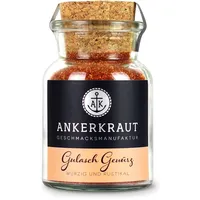 Ankerkraut Gulasch Gewürz, Gewürzmischung für ungarische Gulasch aus dem Topf oder Ofen, 80g im Korkenglas