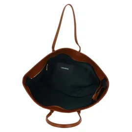 Lacoste Shopping Bag Shopper 15" 42 cm Natural Tan/Braun