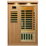 Canadian Spa GmbH Infrarotkabine Tremblant Sauna, BxTxH: 127 x 105 x 195 cm, 2 personen, für Haushaltssteckdosen, Bluetooth Audio, Aromatherapie