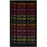 Roxy Badeponcho Cold Water Message Schwarz One Size