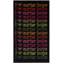 Roxy Badeponcho Cold Water Message Schwarz One Size