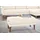 creation by rolf benz Hockerbank CR.450 Naturleder 93 x 45 x 48 cm Weiß