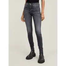 G-Star 3301 Skinny Jeans Schwarz faded Black Magnet D05175-A634-C239), 30W / 36L