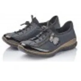 Rieker Slip-Ons Blau/Schwarz 39