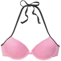 Buffalo Push-Up-Bikini-Top Damen rosa-schwarz Gr.32 Cup AA