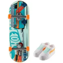 HOT WHEELS HGT46 Skate Fingerboard & Schuhe, Tony Hawk Skateboard, sortiert