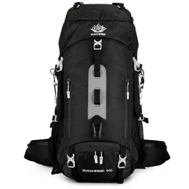 Maity Wanderrucksack 60L Schwarz