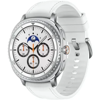 Samsung Galaxy Watch8 Classic 46 mm Bluetooth White Hybrid Band White