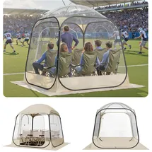 Vevor Transparentes Zelt 183x183x195 cm