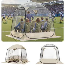 Vevor Transparentes Zelt 183x183x195 cm